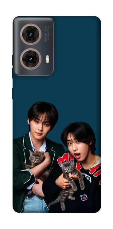 Чохол на Motorola Moto G85 Lee Know and Han - Stray Kids фото 1 з 1