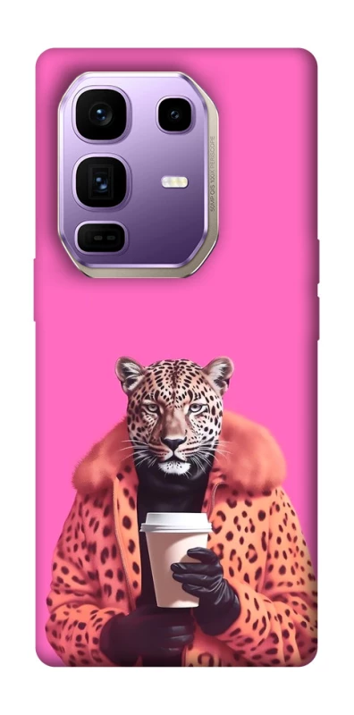 Чохол на Infinix Note 50 Pro+ Леопард з кавою фото 1 з 1