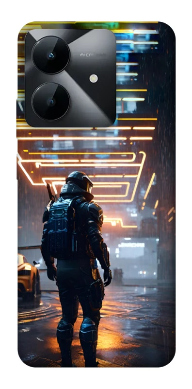 Чехол на Realme Note 60x Cyber character фото 1 из 1