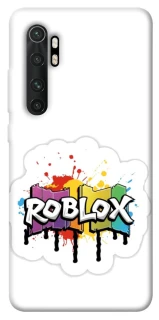 Чохол на Xiaomi Mi Note 10 Lite Roblox logo ver.1 фото 1 з 1