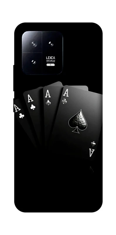 Чехол на Xiaomi 13 Black Cards фото 1 из 1