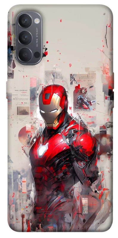 Чехол на Oppo Reno 4 Ironman фото 1 из 1