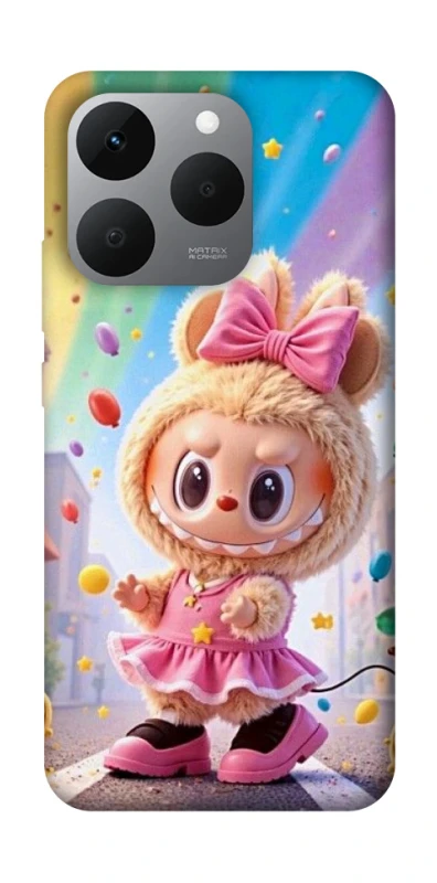 Чехол на Realme 15T Labubu rainbow фото 1 из 1