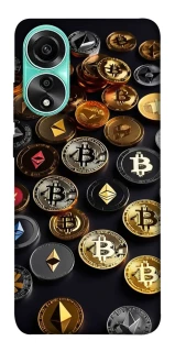 Чехол на Oppo A78 4G Many coins фото 1 из 1
