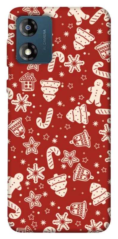 Чохол на Motorola Moto E13 Новорічний v3 фото 1 з 1