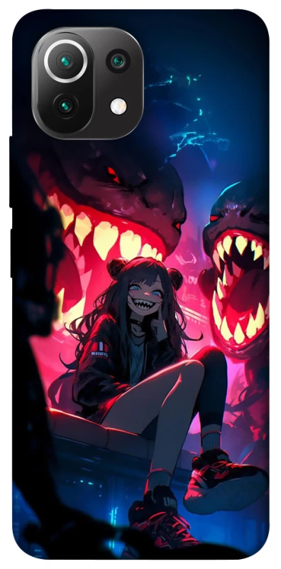 Чохол на Xiaomi Mi 11 Lite Anime girl фото 1 з 1
