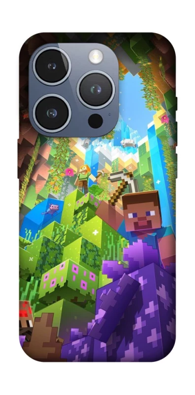 Чехол на Apple iPhone 16 Pro Minecraft forever фото 1 из 1