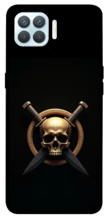 Чохол на Oppo F17 Pro Golden Skull фото 1 з 1