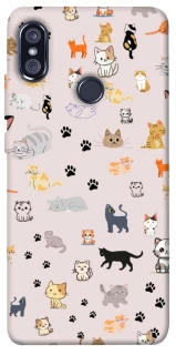 Чохол на Xiaomi Redmi Note 5 Pro / Note 5 (AI Dual Camera) Cat style ver.1 фото 1 з 1