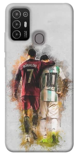 Чохол на ZTE Blade A52 Ronaldo та Messi фото 1 з 1