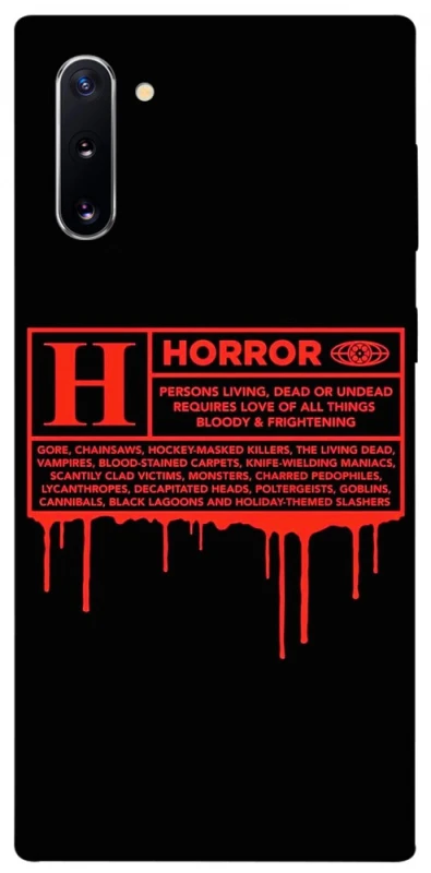 Чохол на Samsung Galaxy Note 10 Horror Halloween фото 1 з 1