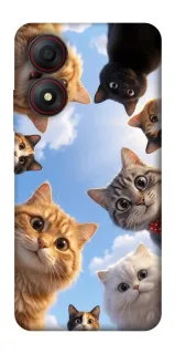 Чехол на ZTE Blade A34 4G Cats фото 1 из 1