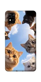 Чехол на ZTE Blade A31 Cats фото 1 из 1