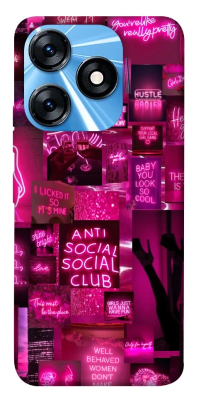 Чехол на TECNO Spark 10 Hot collage ver.7 фото 1 из 1