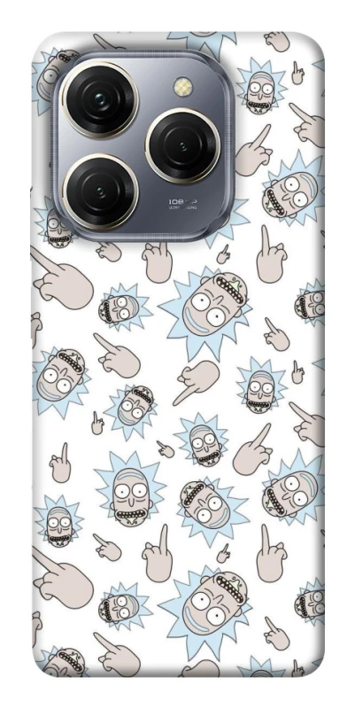 Чохол на TECNO Spark 20 Pro Rick and Morty style фото 1 з 1