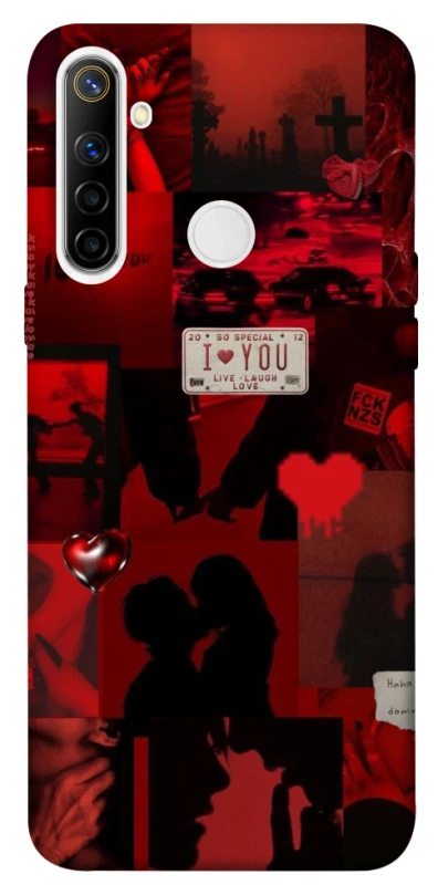 Чохол на Realme 6i Love collage ver.2 фото 1 з 1