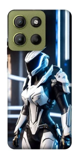 Чехол на Motorola Moto G15 4G Cyber space girl ver.6 фото 1 из 1