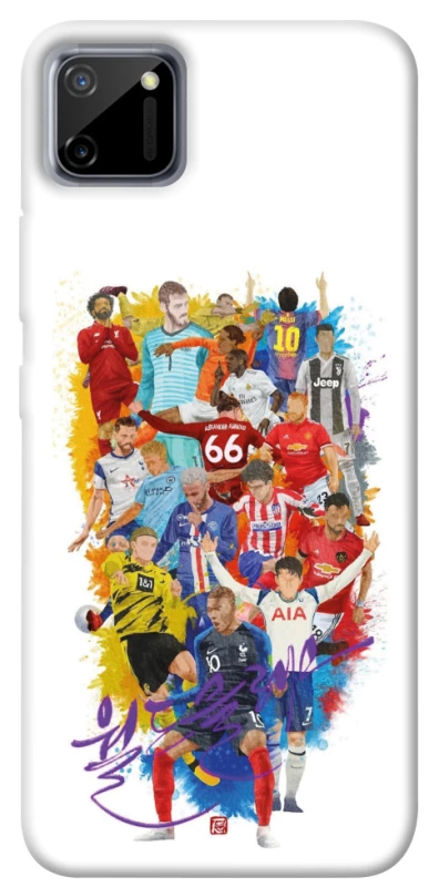 Чехол на Realme C11 Football Abstract v2 фото 1 из 1