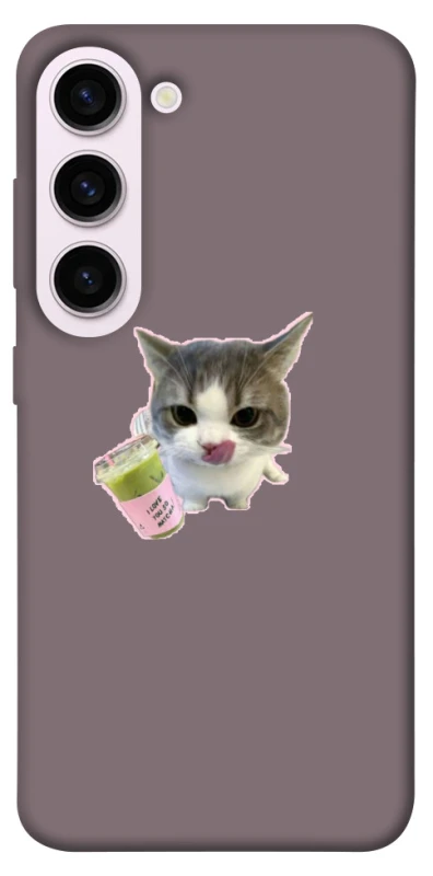 Чохол на Samsung Galaxy S23+ cat matcha фото 1 з 1