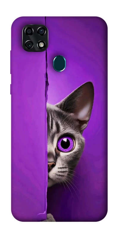 Чохол на ZTE Blade 20 Smart Кіт-підглядач фото 1 з 1