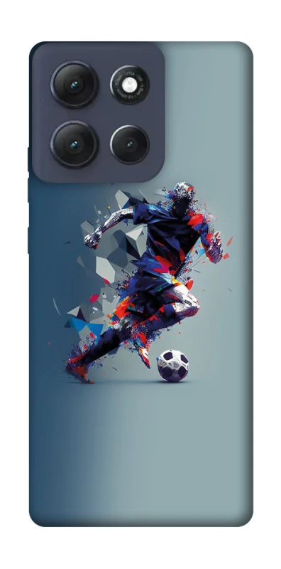 Чехол на Motorola Moto G86 Power Футболист фото 1 из 1