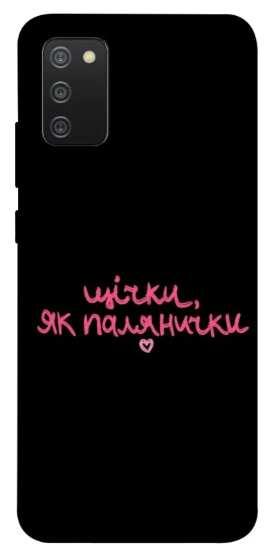 Чохол на Samsung Galaxy A02s Щічки, як палянички фото 1 з 1