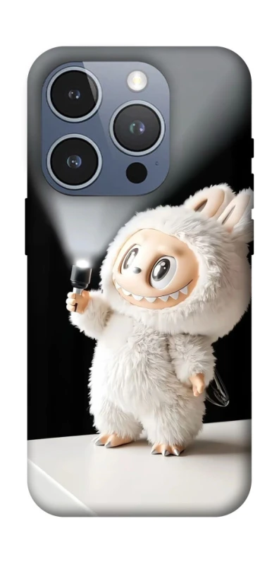 Чехол на Apple iPhone 16 Pro Labubu with flashlight ver.2 фото 1 из 1
