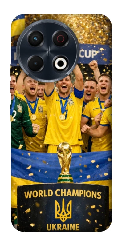 Чохол на TECNO Spark 30 Pro (KL7) UA-Football ver.5 фото 1 з 1