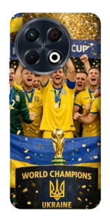 Чехол на TECNO Spark 30 Pro (KL7) UA-Football ver.5 фото 1 из 1