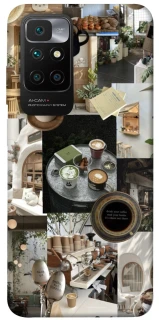 Чехол на Xiaomi Redmi 10 Coffee collage ver.4 фото 1 из 1