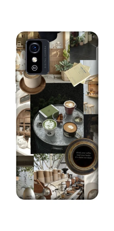 Чохол на ZTE Blade L9 Coffee collage ver.4 фото 1 з 1