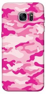 Чехол на Samsung G935F Galaxy S7 Edge camouflage pink фото 1 из 1