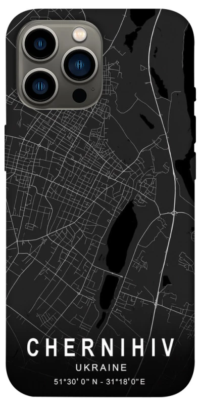Чехол на Apple iPhone 13 Pro Max (6.7") Chernihiv map фото 1 из 1