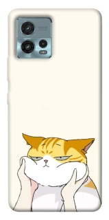 Чехол на Motorola Moto G72 Cat bun фото 1 из 1