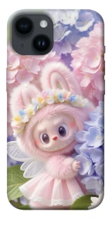 Чехол на Apple iPhone 14 (6.1") Labubu & Flowers ver.1 фото 1 из 1