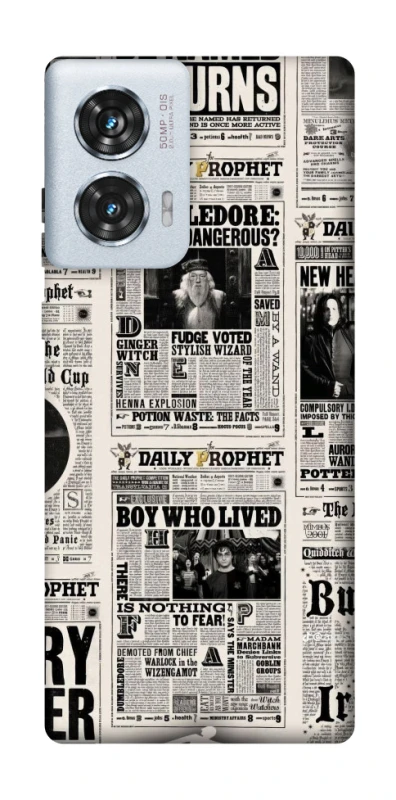 Чохол на Motorola Edge 50 Fusion Harry Potter newspaper фото 1 з 1