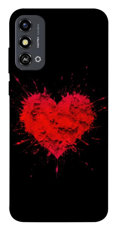 Чохол на ZTE Blade A53 Splash heart фото 1 з 1