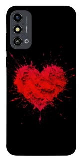 Чохол на ZTE Blade A53 Splash heart фото 1 з 1