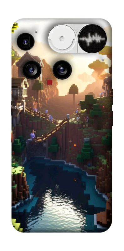 Чохол на Nothing Phone (3) Minecraft sunset фото 1 з 1