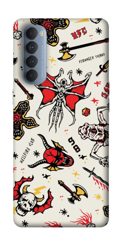 Чохол на Oppo Reno 4 Pro Stranger Things ver.2 фото 1 з 1