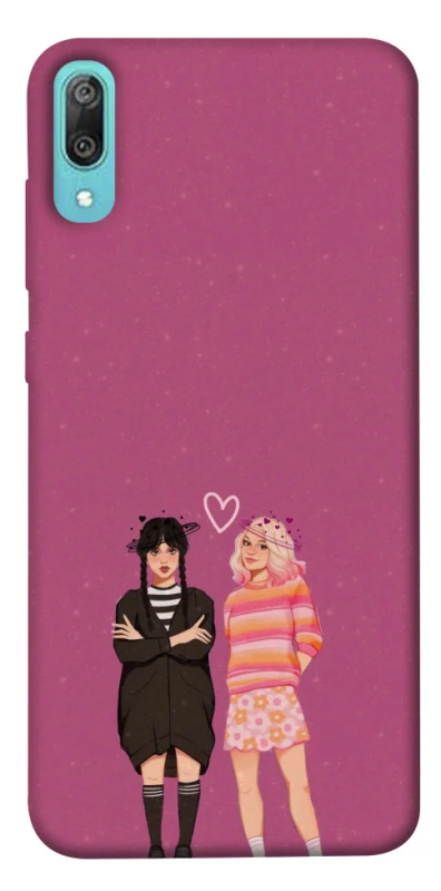 Чохол на Huawei Y6 Pro (2019) Raven & Rainbow Wednesday фото 1 з 1