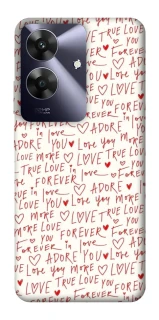 Чохол на Realme Note 60 Love aesthetic ver.4 фото 1 з 1