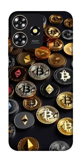 Чехол на ZTE Blade A73 4G Many coins фото 1 из 1