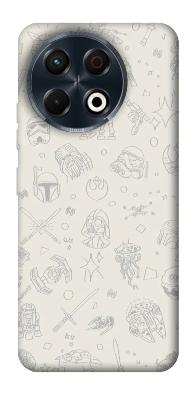 Чохол на TECNO Spark 30 Pro (KL7) Star Wars background ver.1 фото 1 з 1