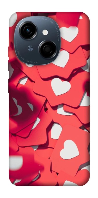 Чехол на TECNO Spark Go 1 Love aesthetic ver.2 фото 1 из 1