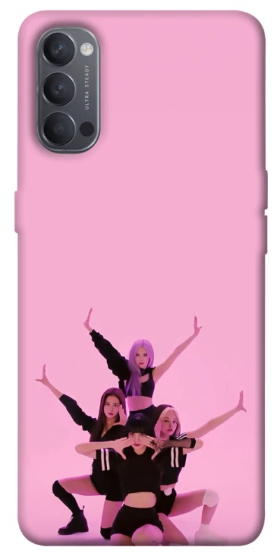 Чехол на Oppo Reno 4 BLACKPINK v3 фото 1 из 1
