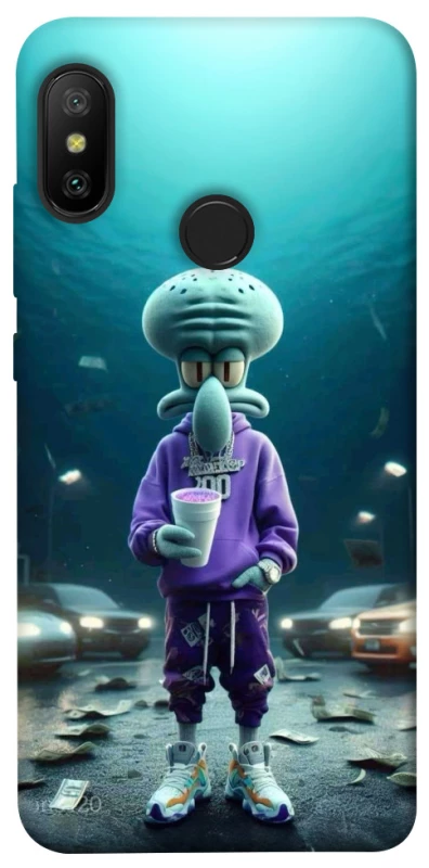 Чохол на Xiaomi Mi A2 Lite / Xiaomi Redmi 6 Pro Сквідвард фото 1 з 1