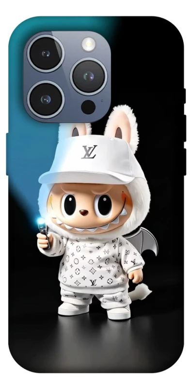 Чохол на Apple iPhone 16 Pro Max Labubu with flashlight ver.1 фото 1 з 1