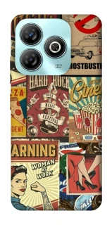 Чохол на ZTE Blade A75 4G Retro collage ver.2 фото 1 з 1