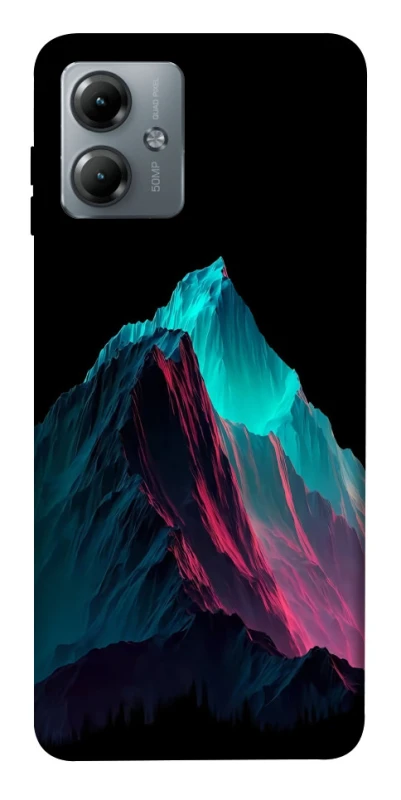 Чехол на Motorola Moto G14 Neon mountains фото 1 из 1